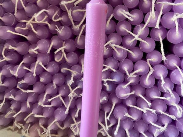 Vela Palito Lilas 10Kg.