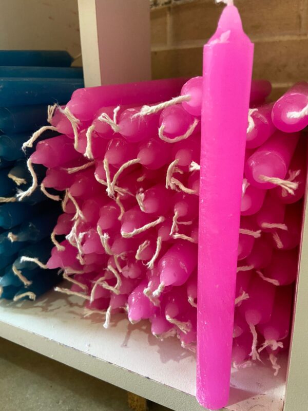 Vela Palito Magenta 10Kg.
