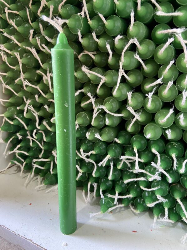 Vela Palito Verde 10Kg.