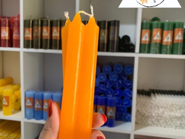 Vela Palito Laranja 10Kg.