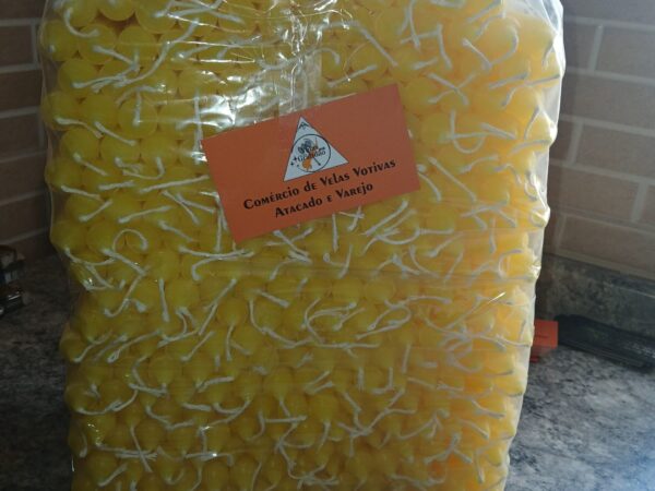 Vela Palito Amarela 10Kg.
