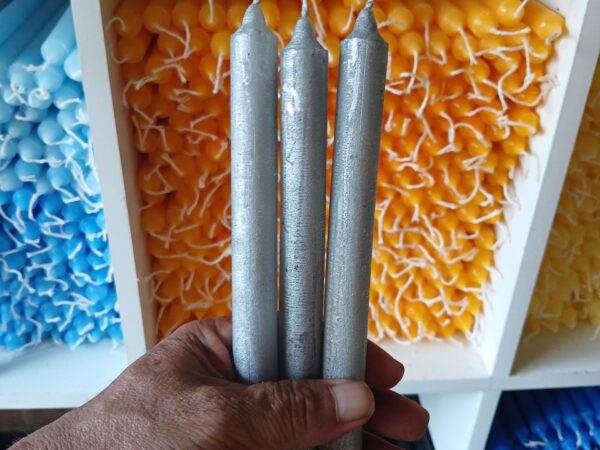 Vela Palito Prata Kg.