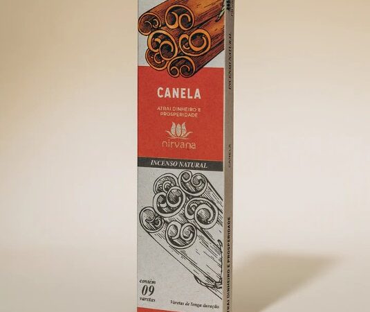 Incenso Nirvana Natural Canela