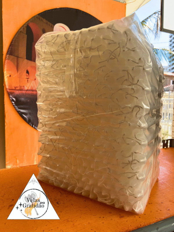 Vela Palito Branca 10Kg.