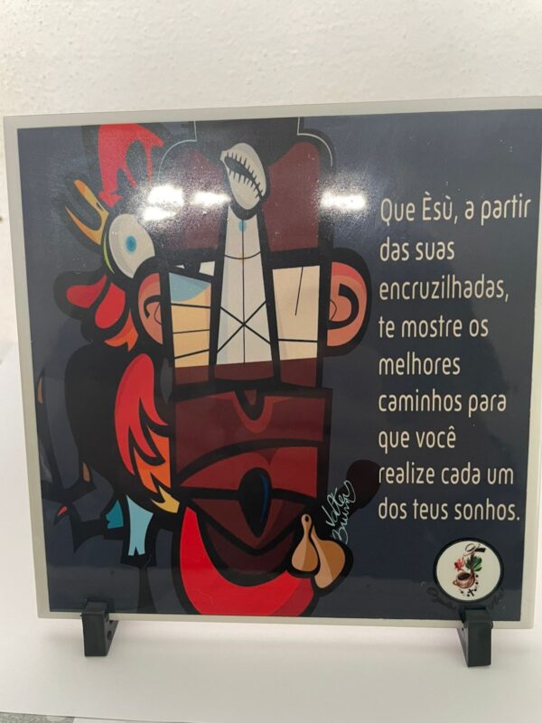 Azulejo Recado de Exú 02
